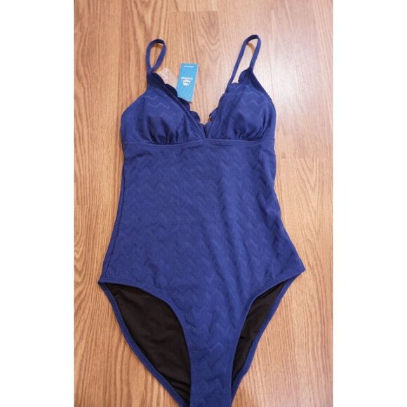 Cupshe Ruffled Adjustable Straps One-Piece Swimsuit, Size S NWT - Picture 3 of 7